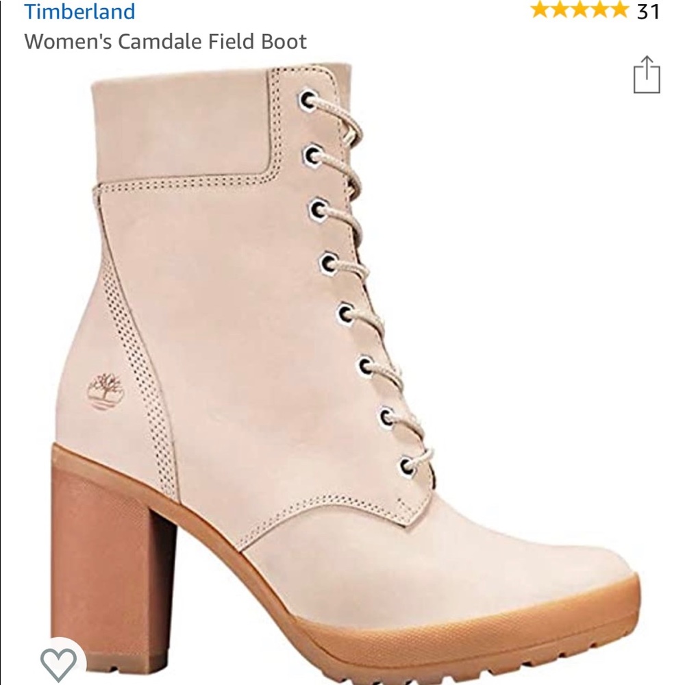 Timberland Women’s Pink Suede Boots size 9